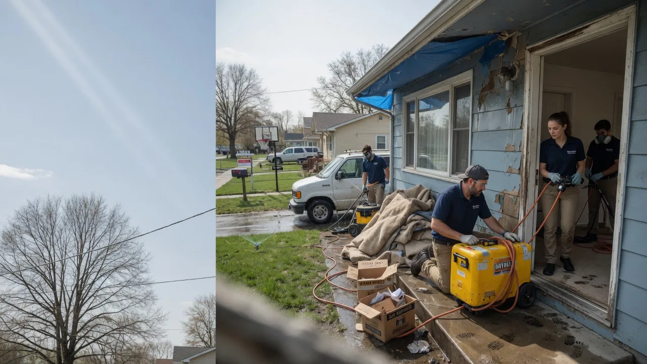 Basement Flood Cleanup in Sheffield, PA near me